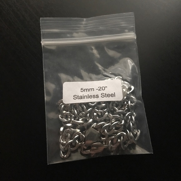 Silver Curb Chain - Picture 7 of 7